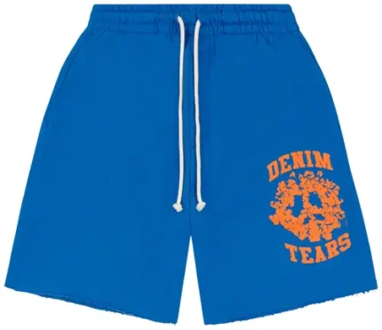Denim University Sweat Shorts 'Royal Blue'