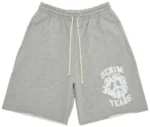 Denim Tears University Shorts 'Grey/White'
