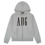 Denim Tears ADG Inc. Zip Grey Hoodie