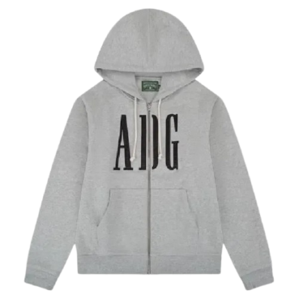 Denim Tears ADG Inc. Zip Grey Hoodie