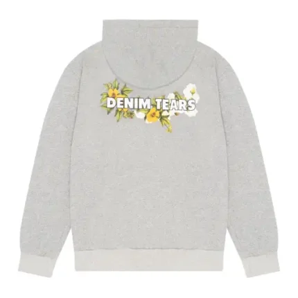Denim Tears Black Calm Hoodie Grey