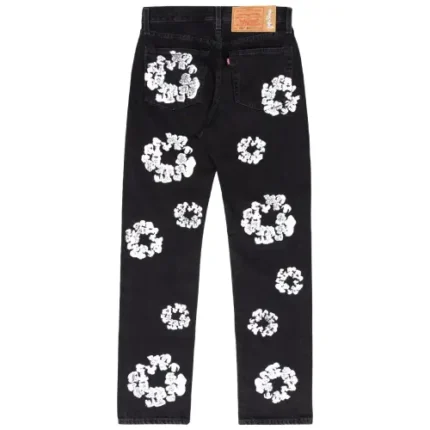 Denim Tears Cotton Wreath Jean Black