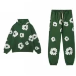Denim Tears Cotton Wreath Tracksuit Green