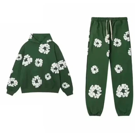 Denim Tears Cotton Wreath Tracksuit Green