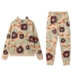 Denim Tears Drops Camo Cotton Wreath Brown set