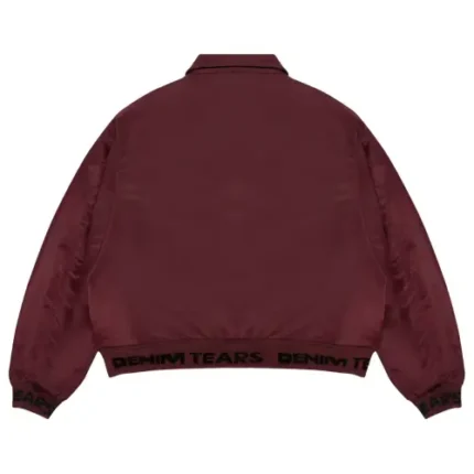 Denim Tears “Trans-Atlantic Flight Jacket” Maroon