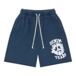 Denim Tears University Shorts Navy Blue