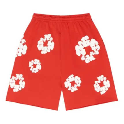 The Cotton Wreath Shorts Red