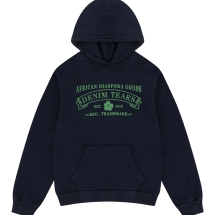 Denim Tears ADG Navy Hoodie