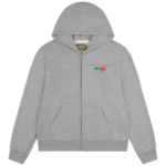 Denim Tears America Sportswear Zip Grey Hoodie