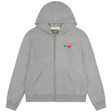 Denim Tears America Sportswear Zip Grey Hoodie